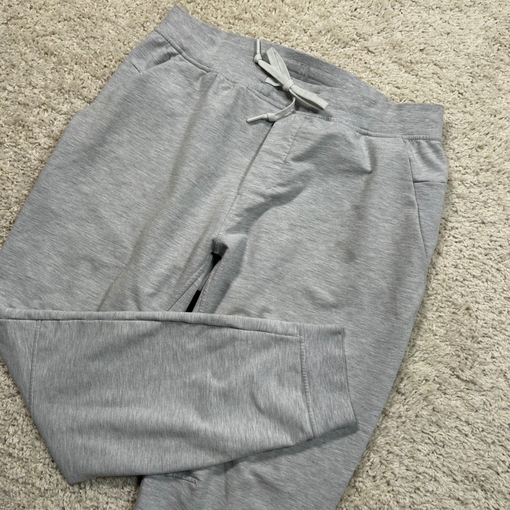 Lululemon City Sweat Joggers XL 29" Inseam Grey French Terry Tapered Sweatpants